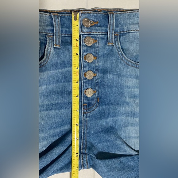 VERONICA BEARD | CAROLYN BABY BOOT TUXEDO STRIPE-Size:27/26” LIGHT WASH Blue - Picture 10 of 11